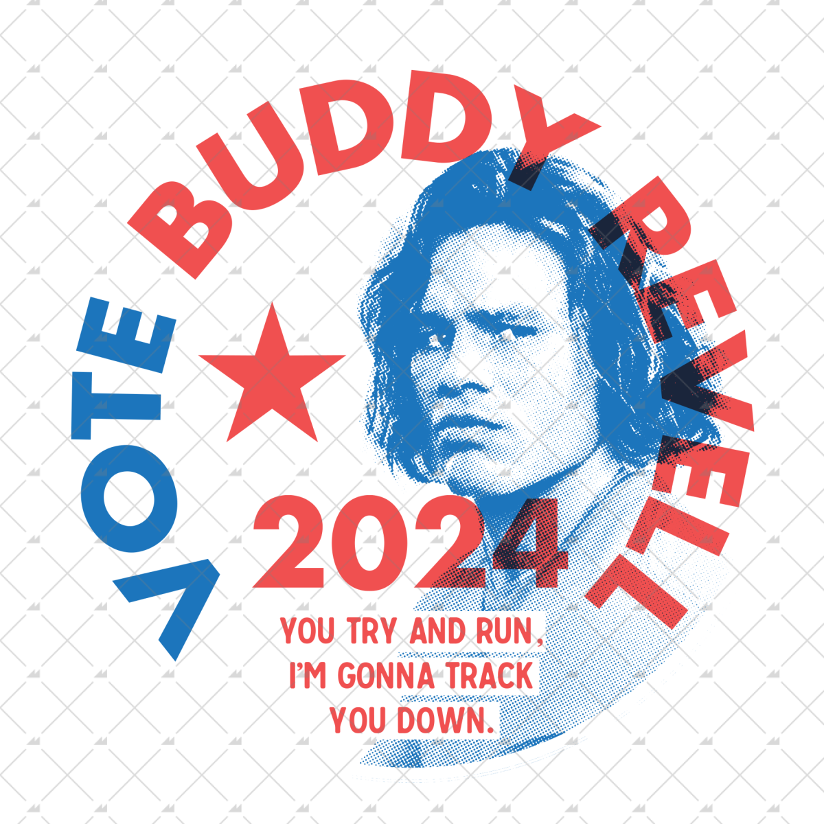 Buddy Revell 2024 - Sticker