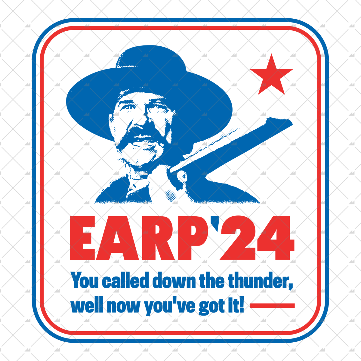 Wyatt Earp 2024 Phony Campaign - Sticker