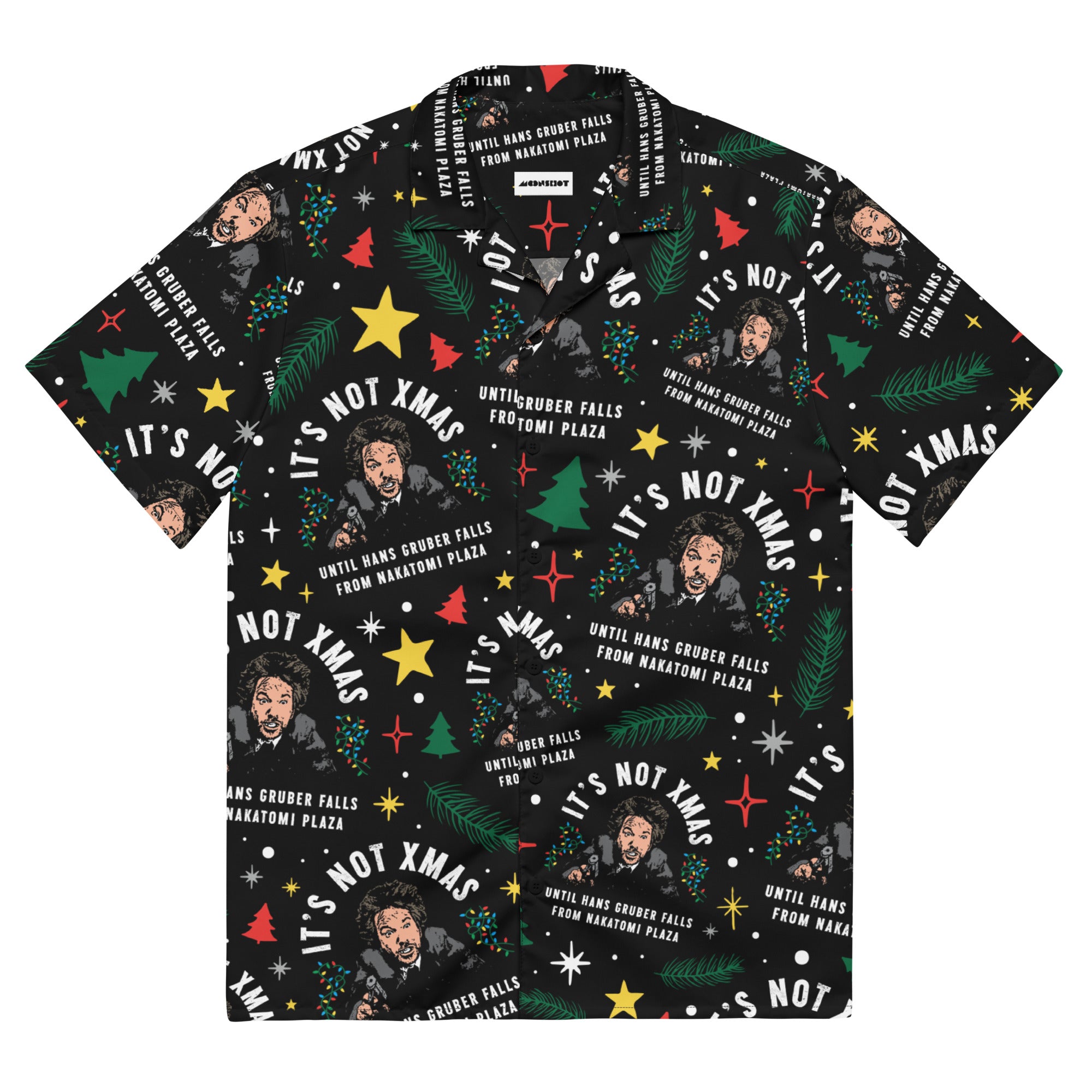Hans Gruber Christmas - Button Up Shirt
