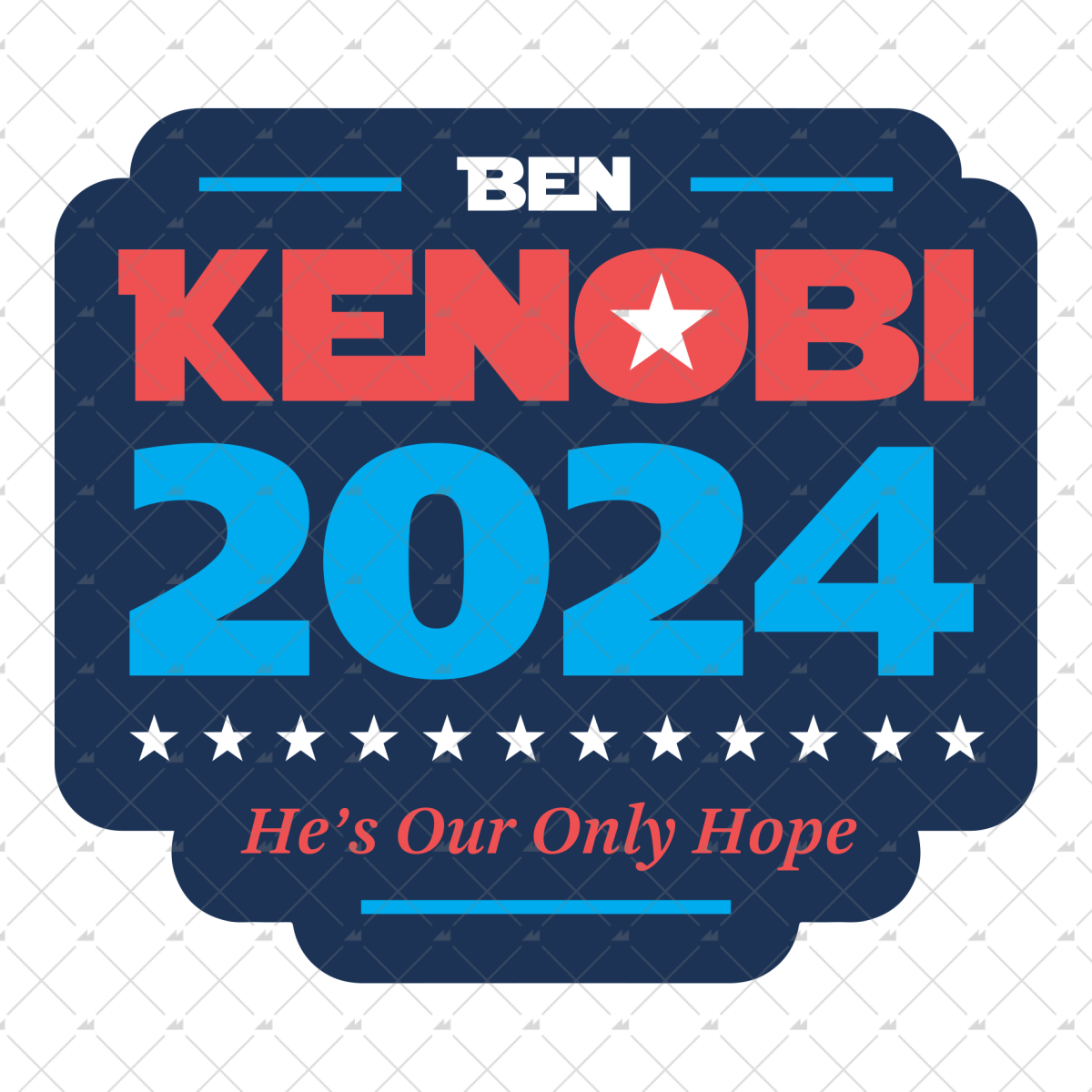 Ben Kenobi 2024 - Sticker