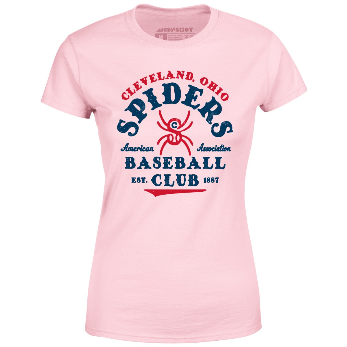 Cleveland Spiders Ohio Vintage Defunct Baseball Teams Women's T-Shirt