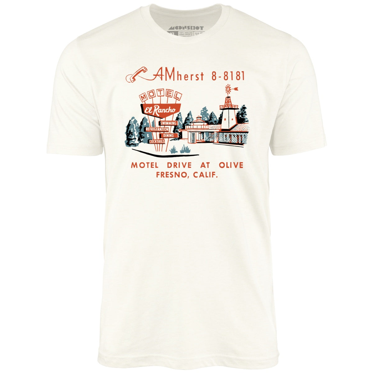 El Rancho Motel - Fresno, CA - Vintage Motel - Unisex T