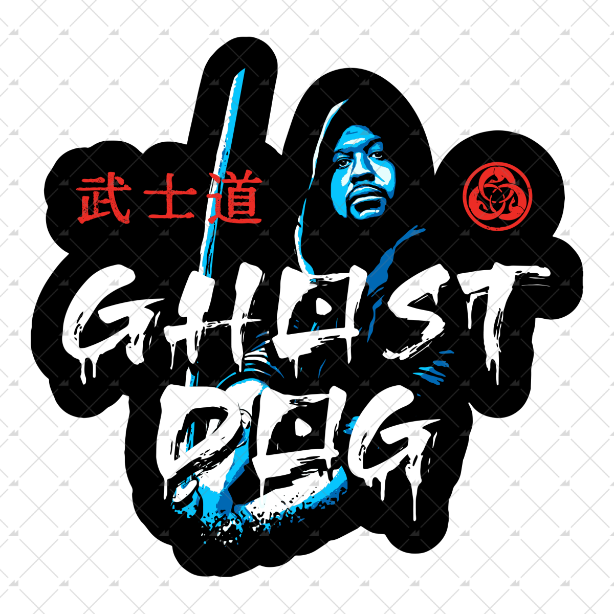 Ghost Dog - Sticker