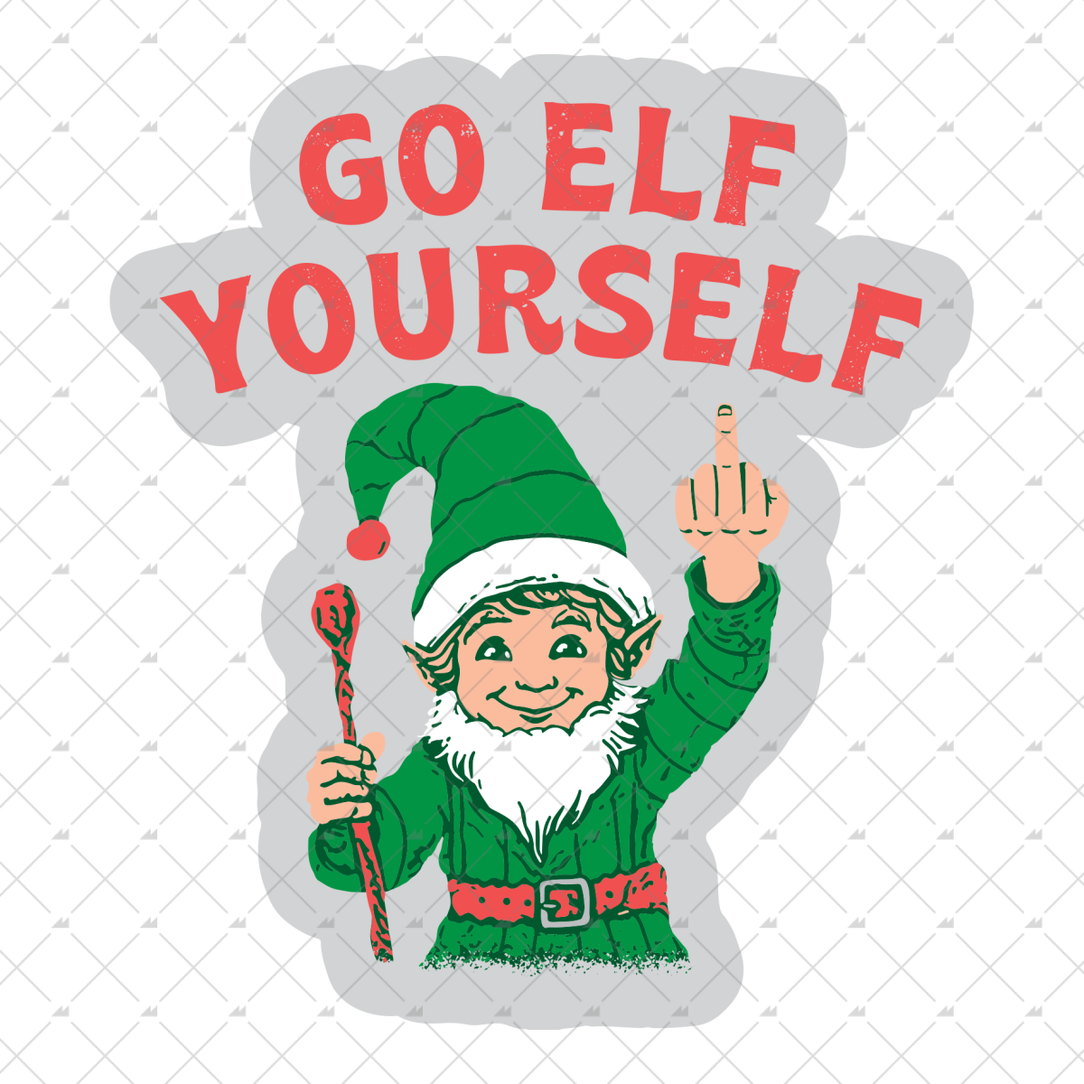 Go Elf Yourself - Sticker