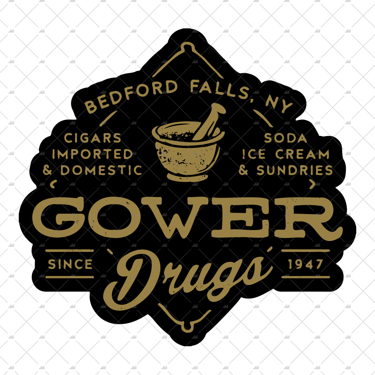 Gower Drugs - Sticker