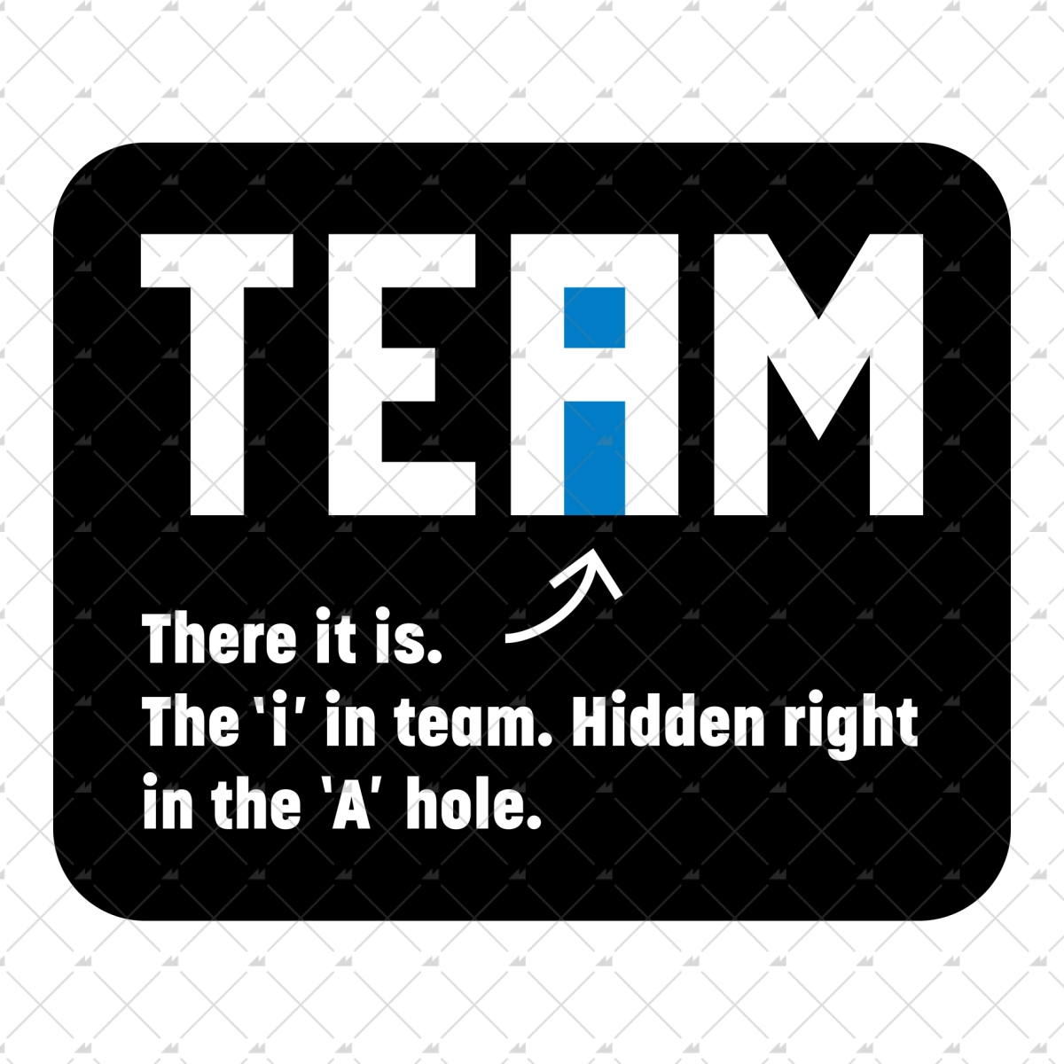 I in Team - Sticker