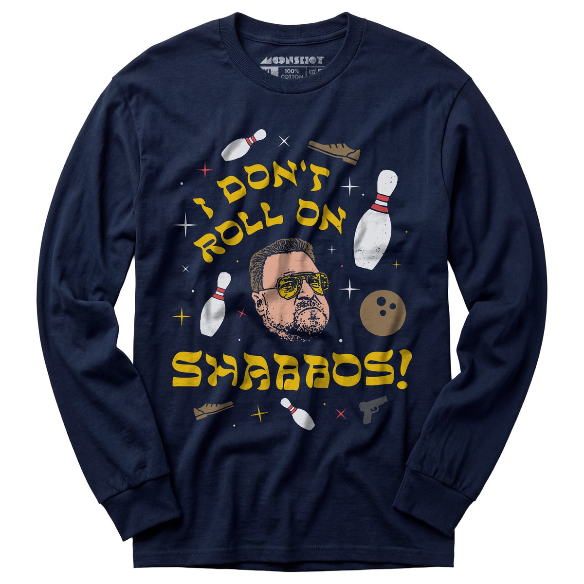 I Don't Roll on Shabbos - Long Sleeve T-Shirt – m00nshot
