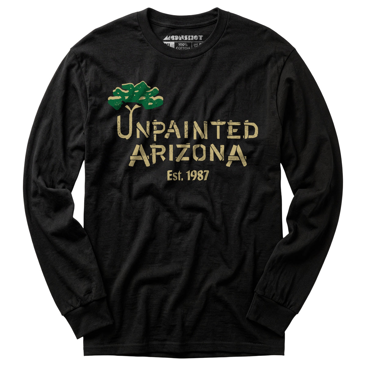 Unpainted Arizona - Long Sleeve T-Shirt – m00nshot