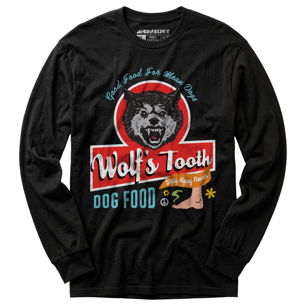 Wolf's Tooth Dog Food - Long Sleeve T-Shirt – m00nshot