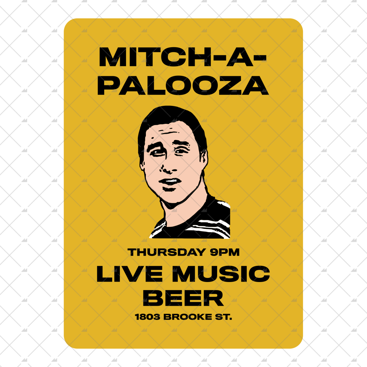 Mitch-a-Palooza - Sticker