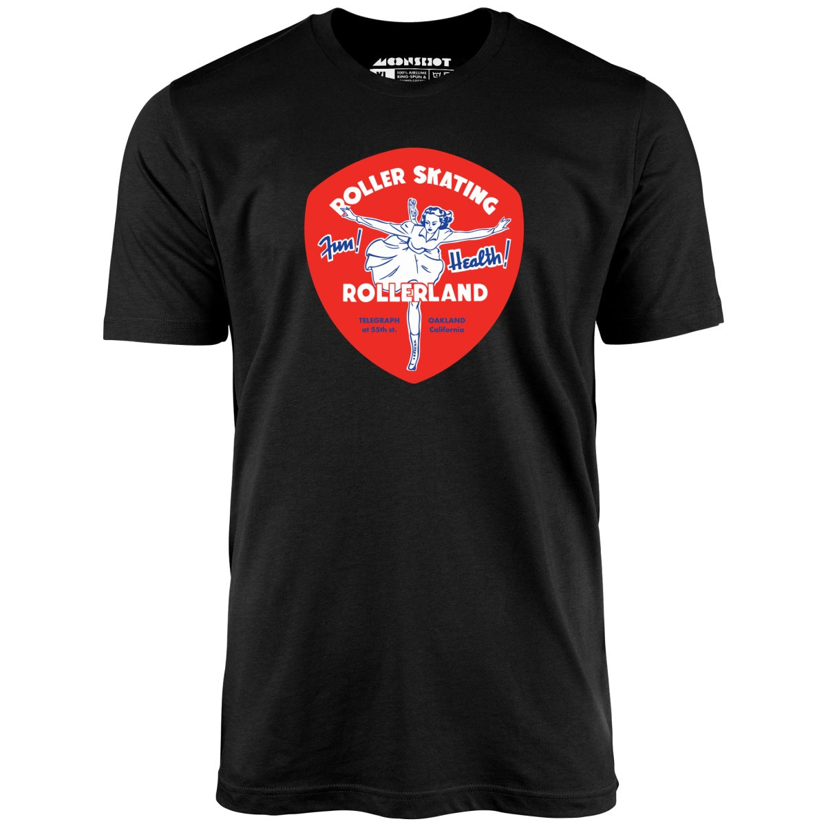 Rollerland - Oakland, CA - Vintage Roller Rink - Unisex T