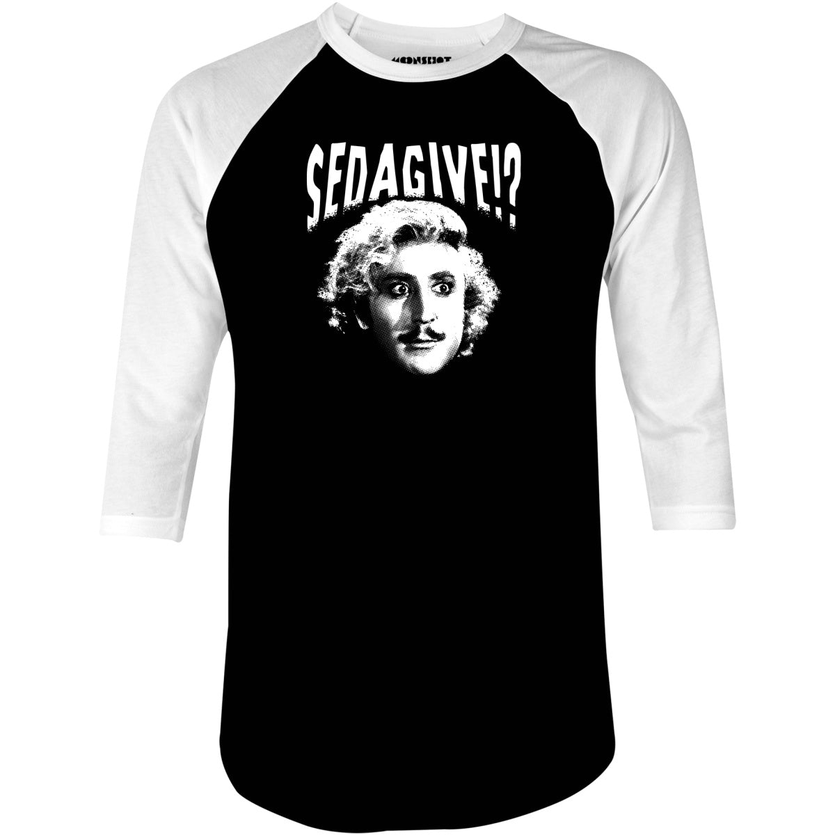 Sedagive!? - 3/4 Sleeve Raglan T-Shirt