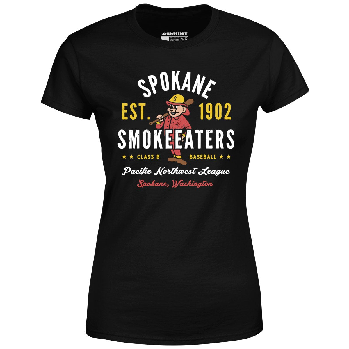 Spokane Smoke Eaters - Washington - Vintage Defunct Baseball Teams - Women's T-Shirt