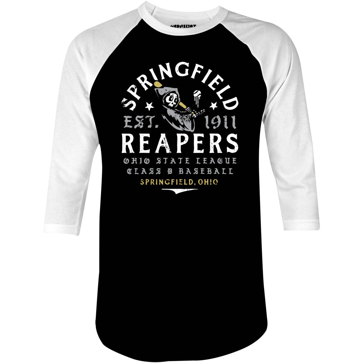 Springfield Reapers - Ohio - Vintage Defunct Baseball Teams - 3/4