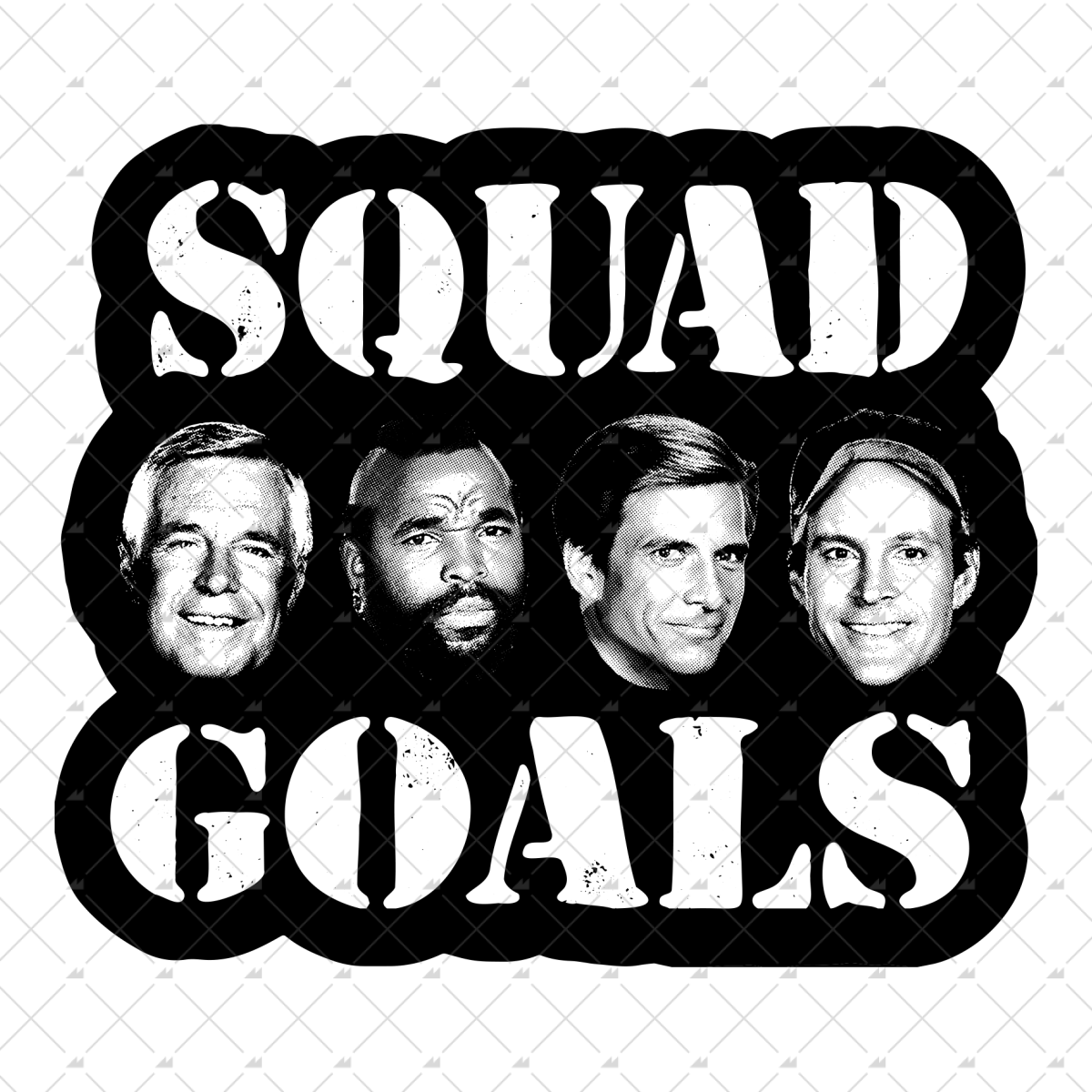 Squad Goals - A-Team - Sticker