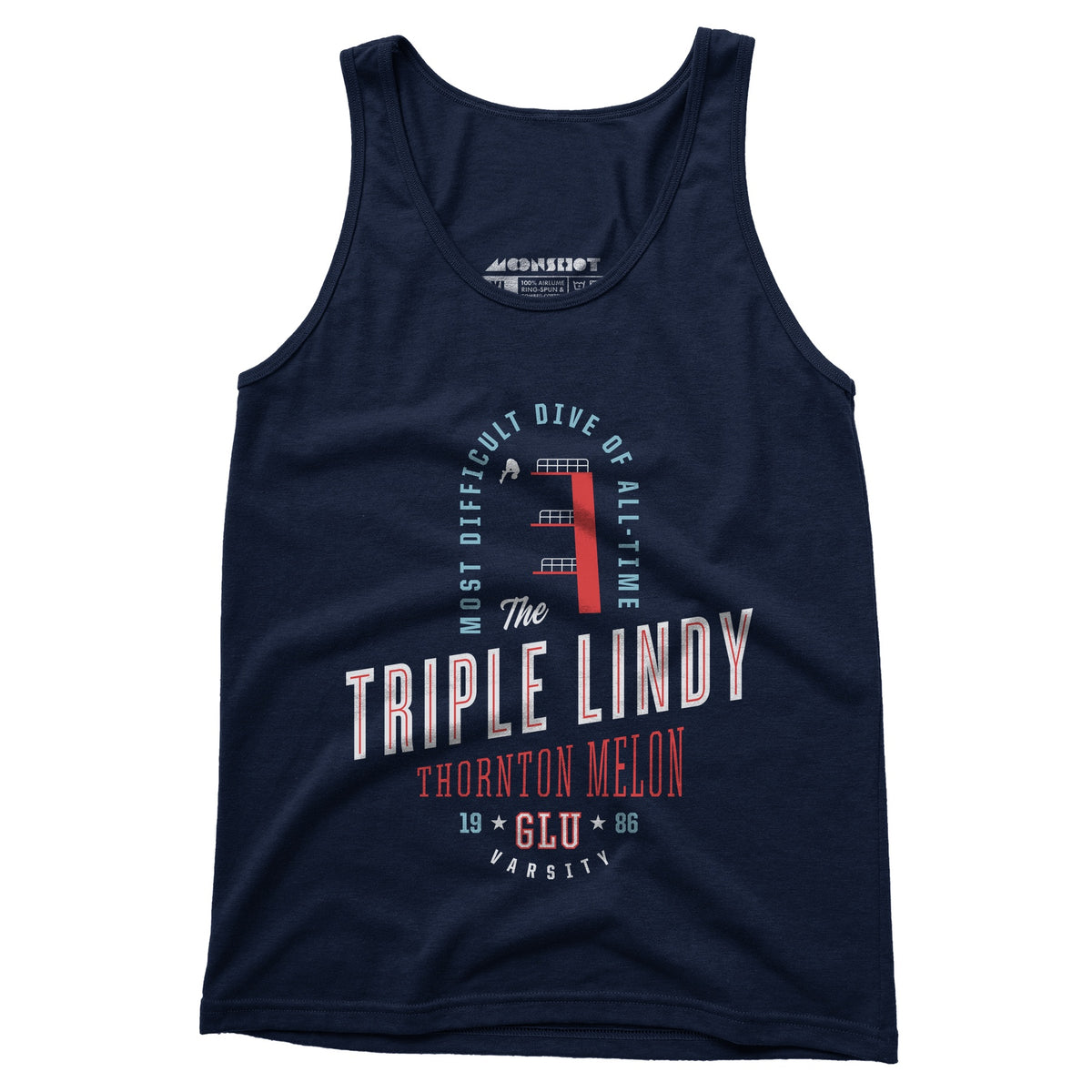 The Triple Lindy - Unisex Tank Top – m00nshot
