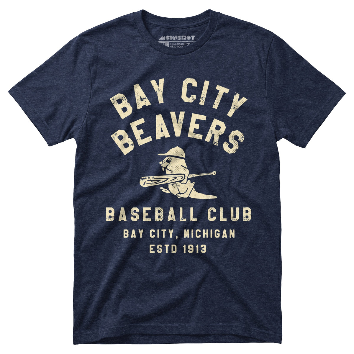 Bay City Beavers - Michigan - Vintage Defunct Baseball Teams