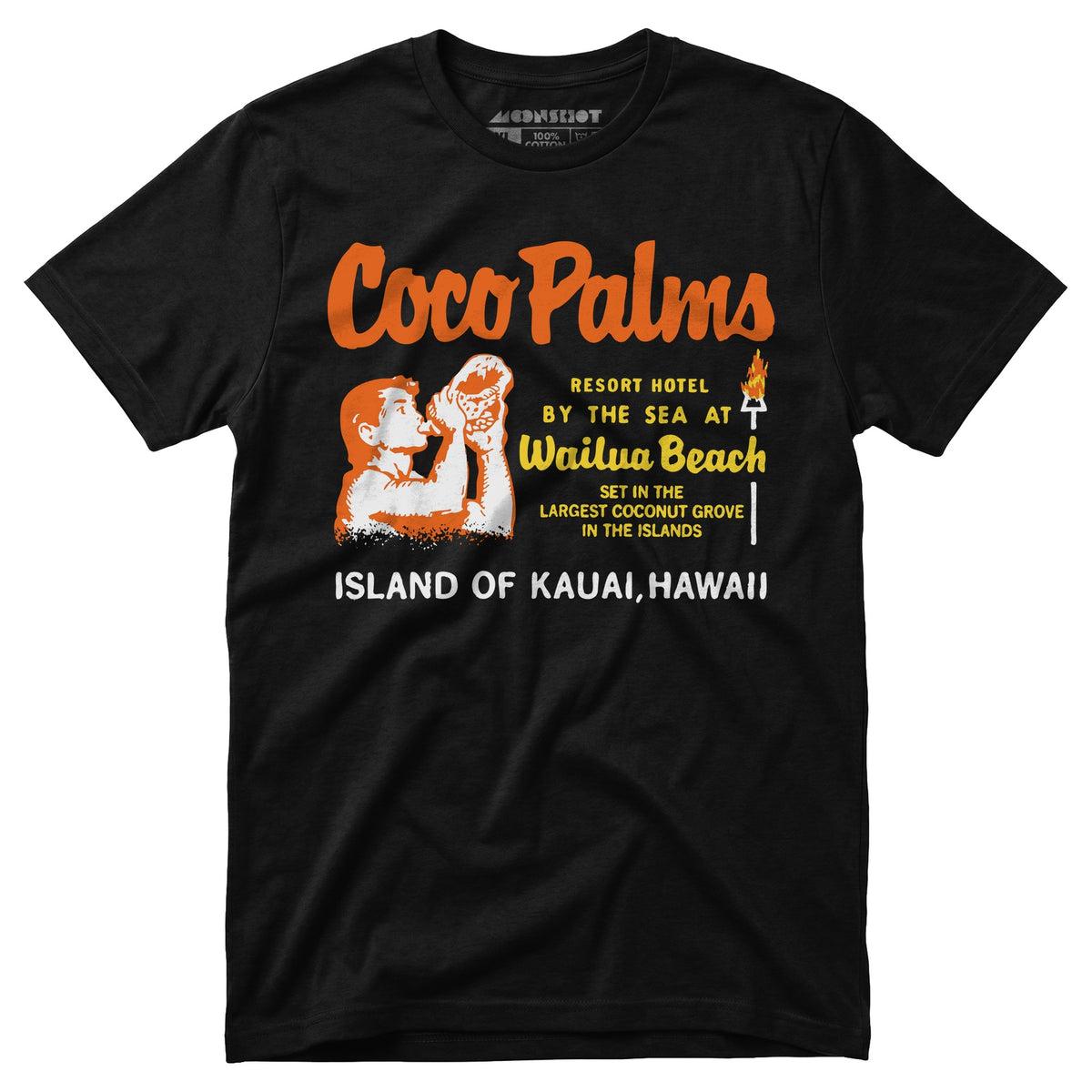 Coco Palms v2 - Hawaii - Vintage Tiki Bar - Unisex T-Shirt – m00nshot