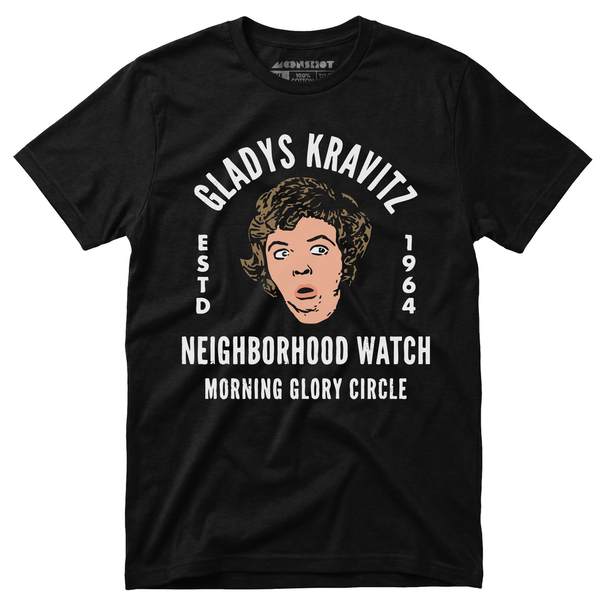 Gladys Kravitz Neighborhood Watch - Unisex T-Shirt – m00nshot