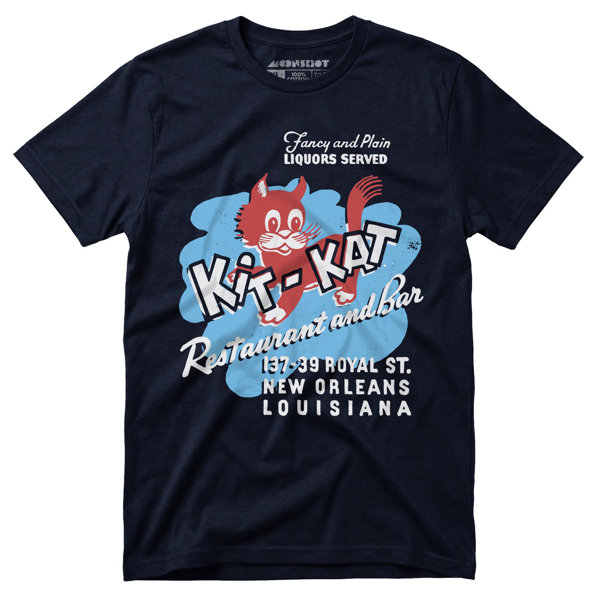 Kit-Kat - New Orleans, LA - Vintage Restaurant - Unisex T-Shirt
