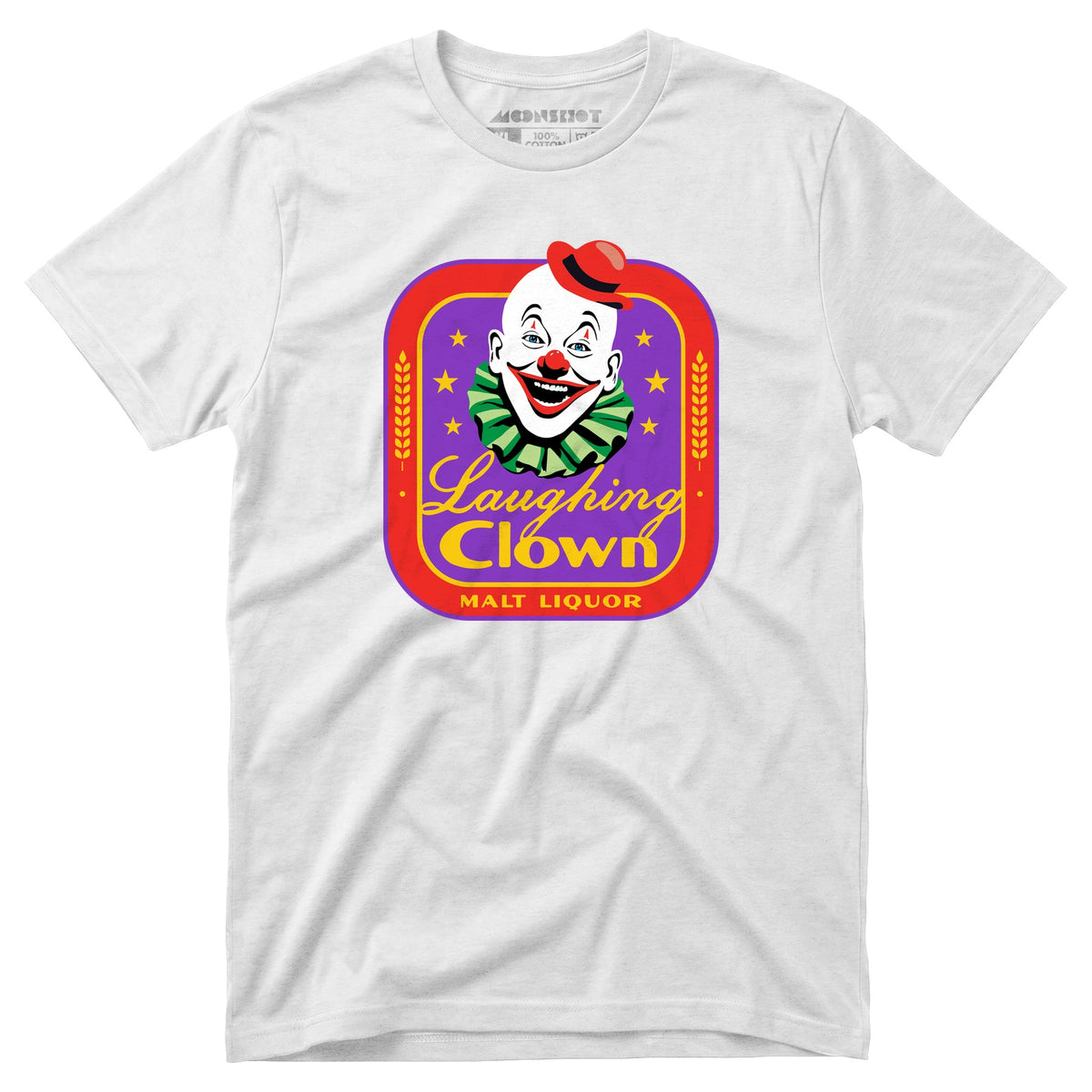 Laughing Clown Malt Liquor - Unisex T-Shirt – m00nshot