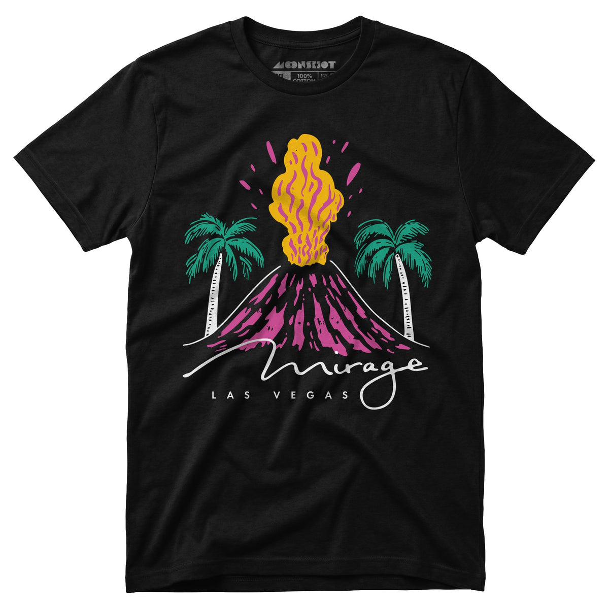 Mirage Volcano - Vintage Las Vegas - Unisex T-Shirt – m00nshot