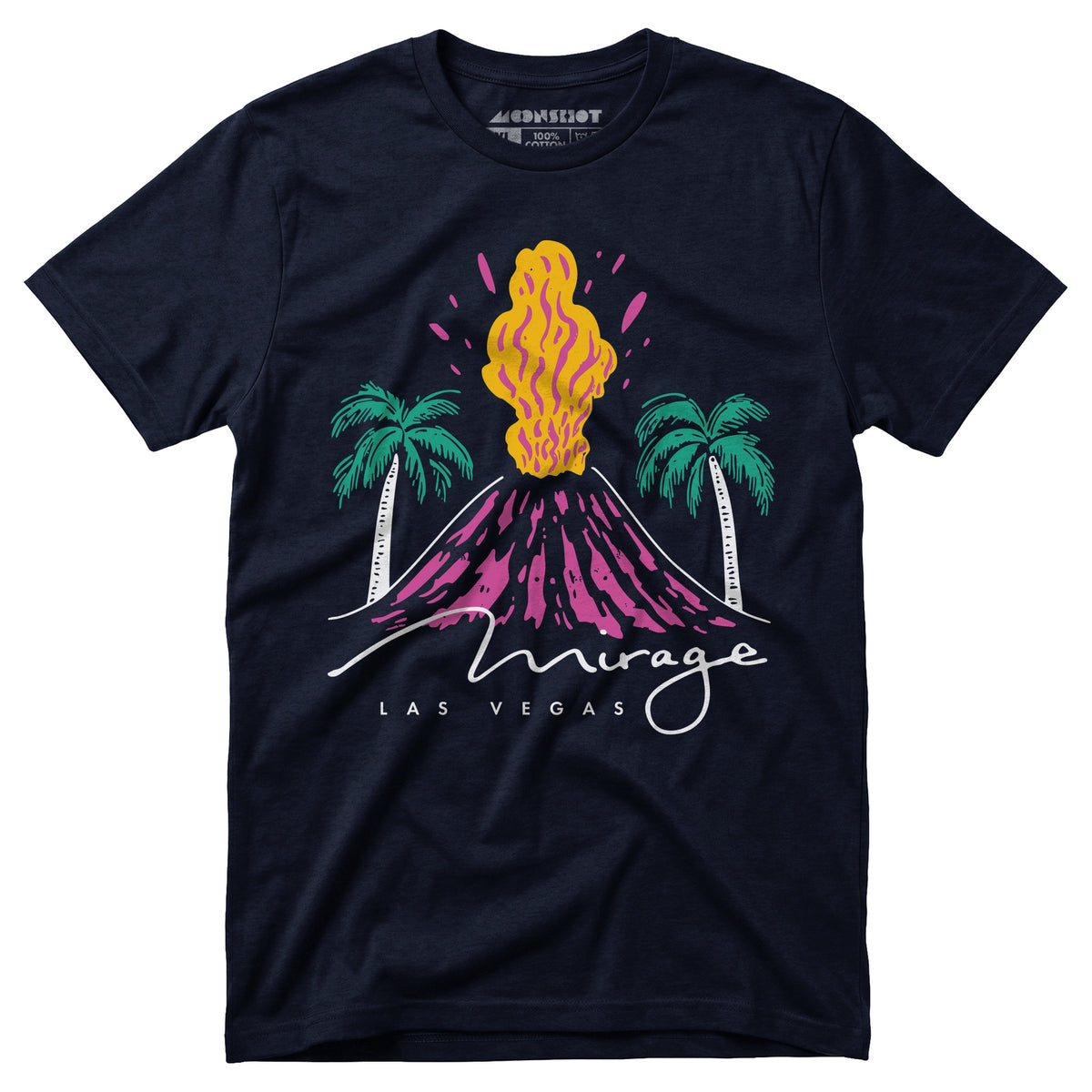 Mirage Volcano - Vintage Las Vegas - Unisex T-Shirt – m00nshot
