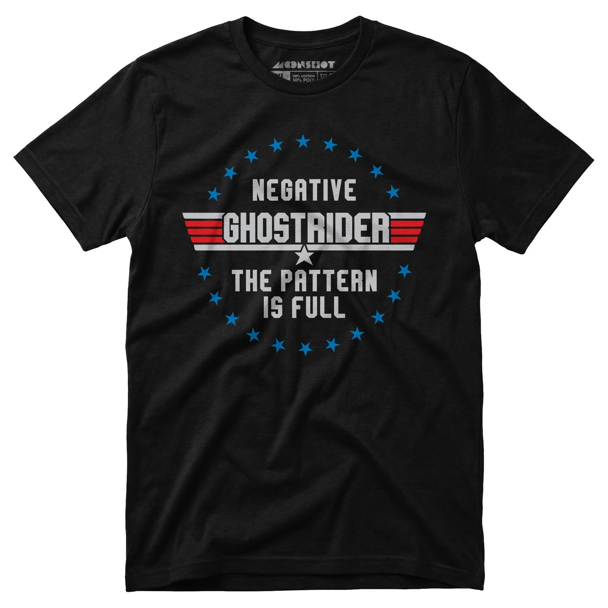 Negative Ghostrider The Pattern is Full - Unisex T-Shirt – m00nshot
