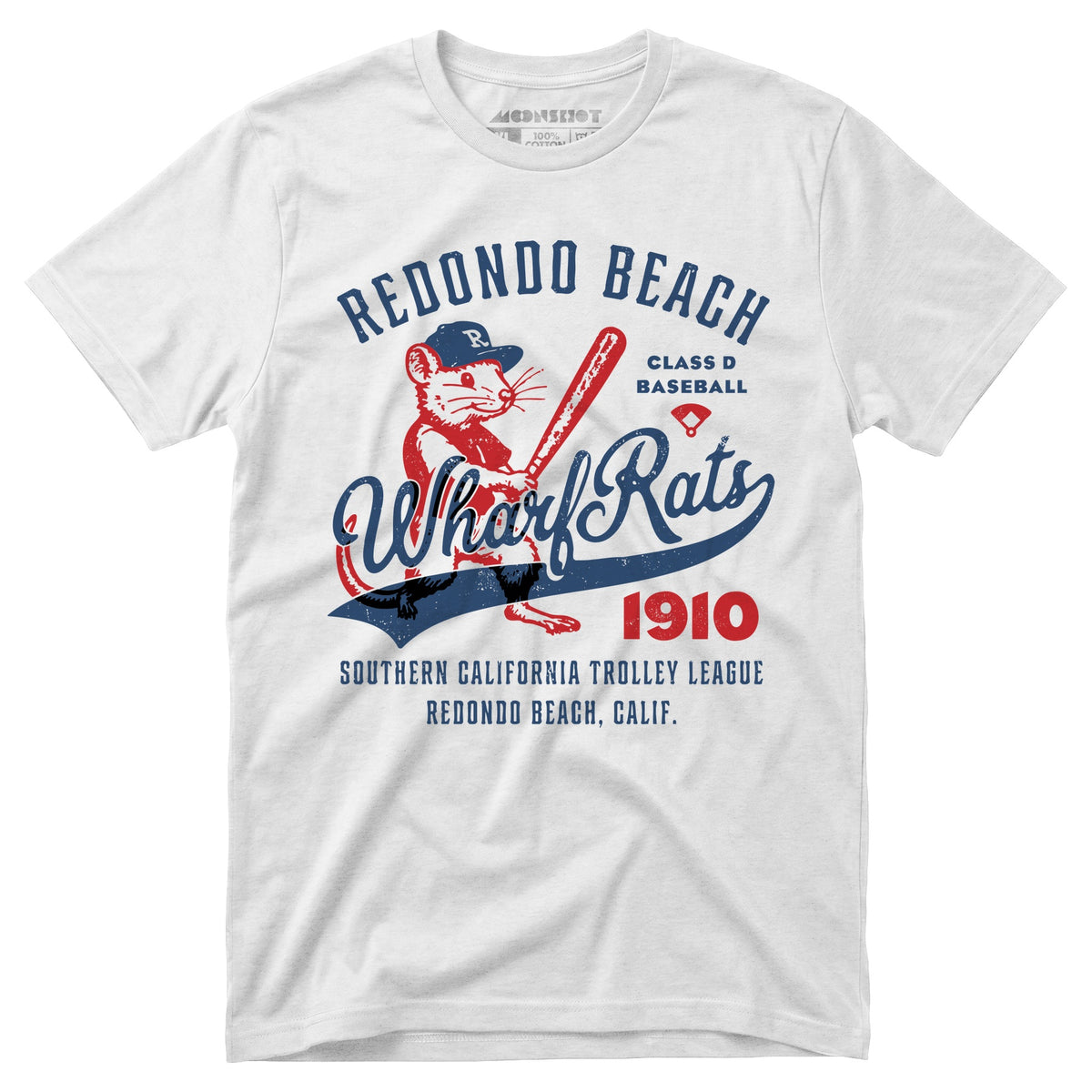 Redondo Beach Wharf Rats - California - Vintage Defunct Baseball 