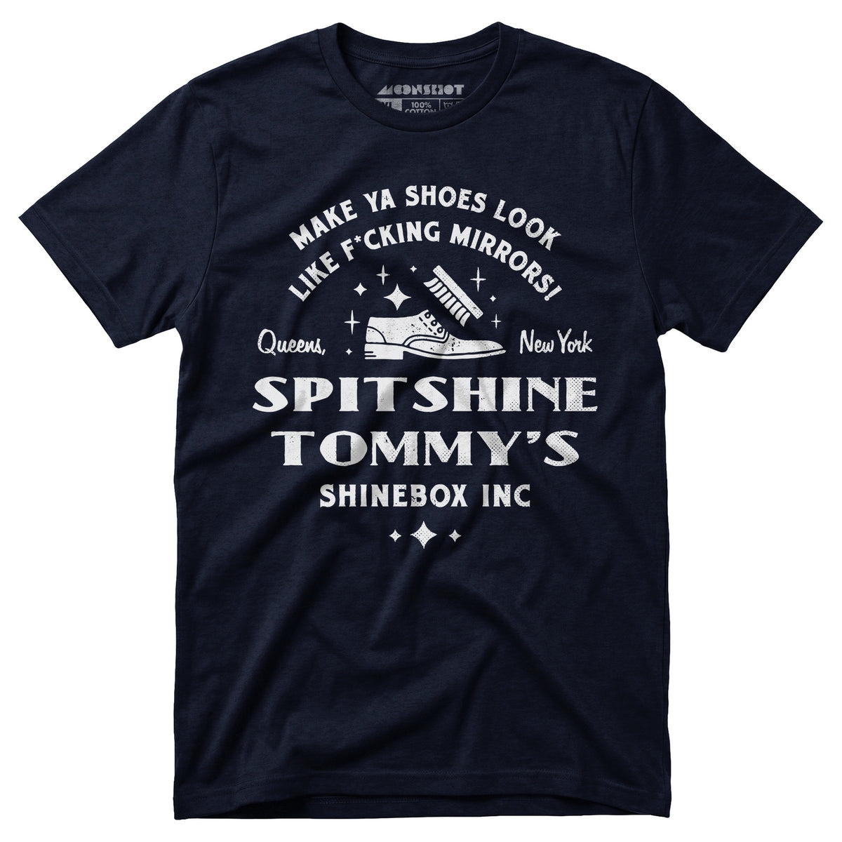 Spitshine Tommy's Shinebox Inc. - Unisex T-Shirt – m00nshot