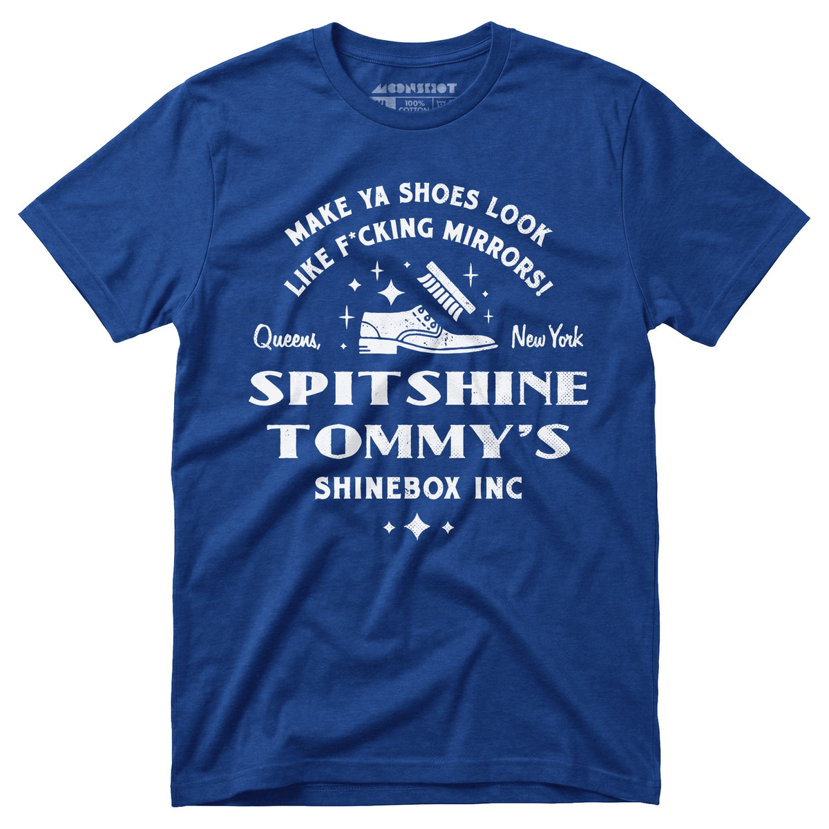 Spitshine Tommy's Shinebox Inc. - Unisex T-Shirt – m00nshot