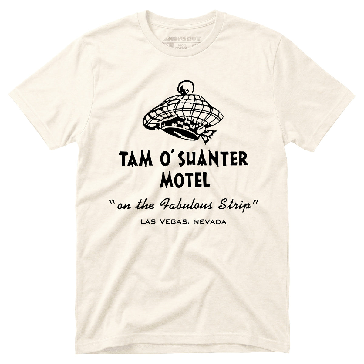 The Motel of the Stars Tシャツ Tam O'Shanter Motel - Vintage Las Vegas - Unisex T-Shirt – m00nshot