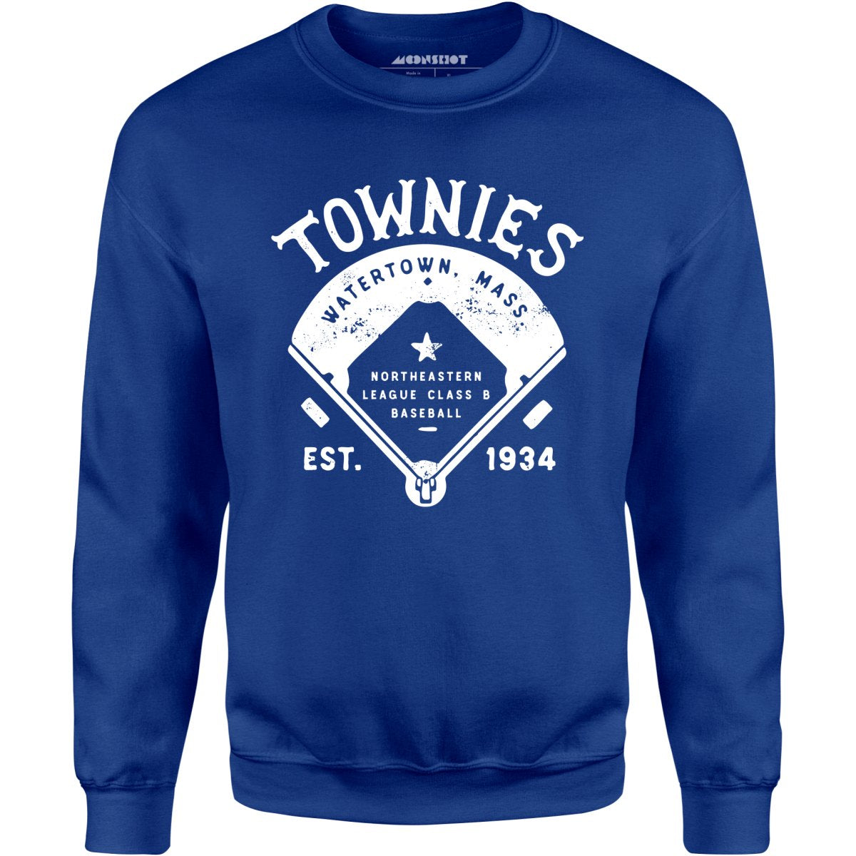 Watertown Townies - Massachusetts - Vintage Defunct Baseball Teams - Unisex Sweatshirt