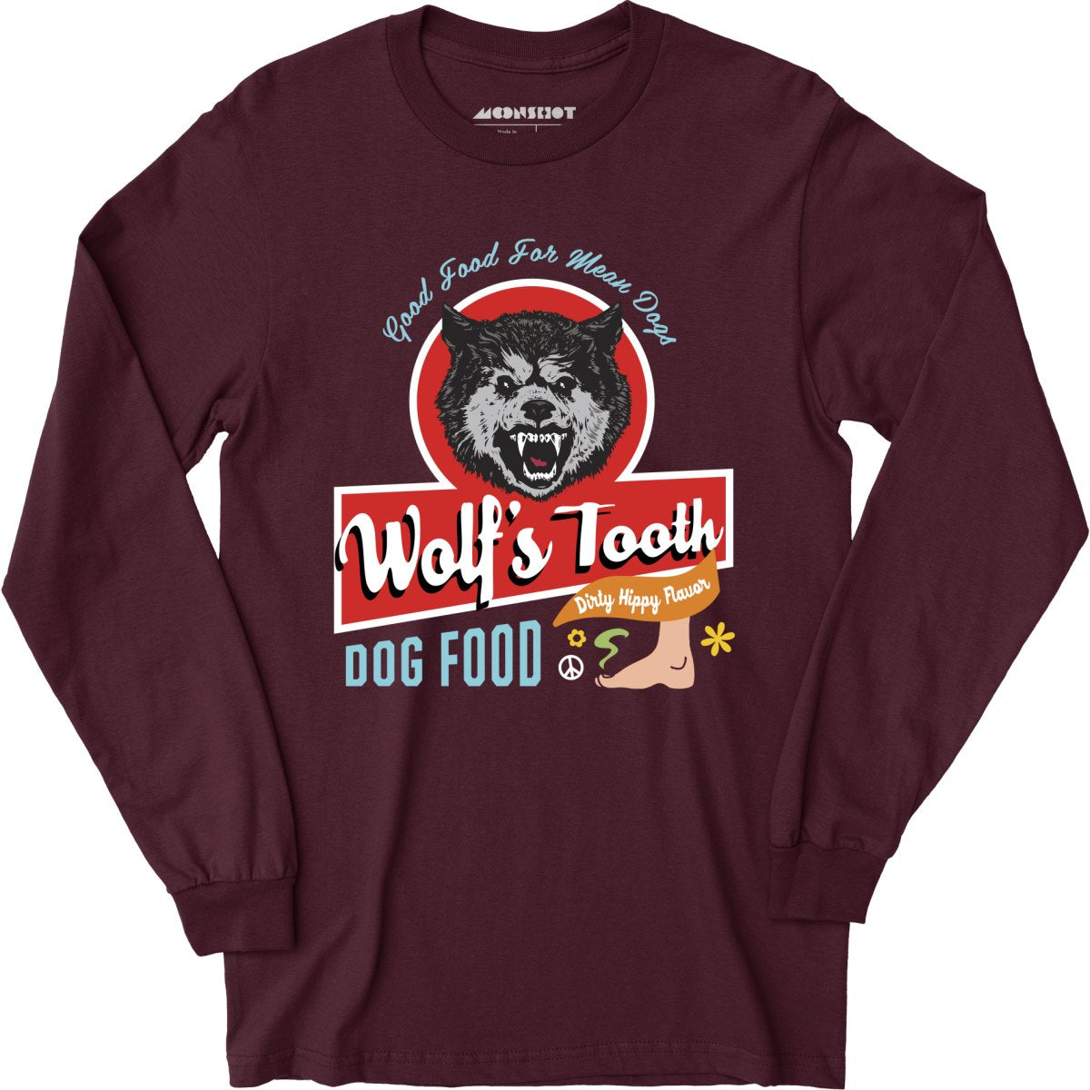 Wolf's Tooth Dog Food - Long Sleeve T-Shirt – m00nshot
