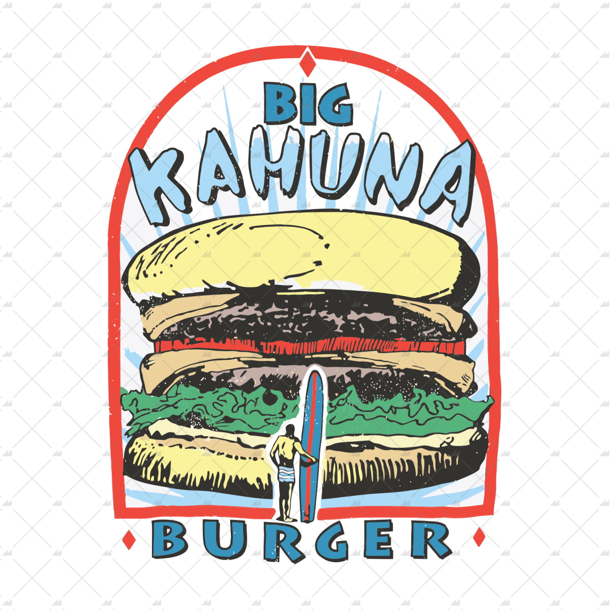 Big Kahuna Burger - Sticker