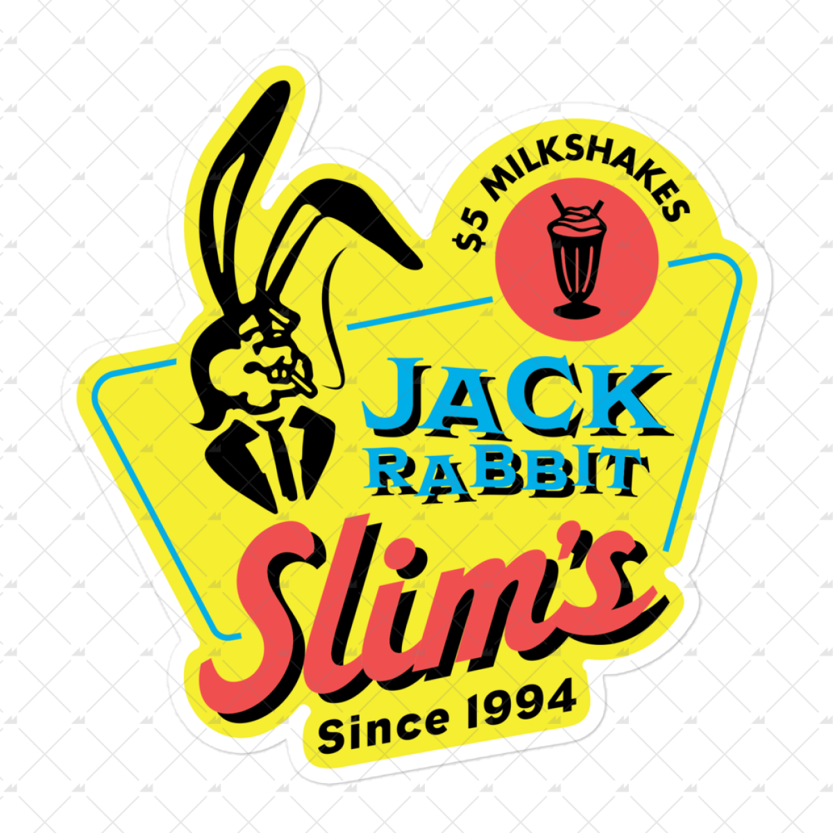 Jack Rabbit Slims - Sticker
