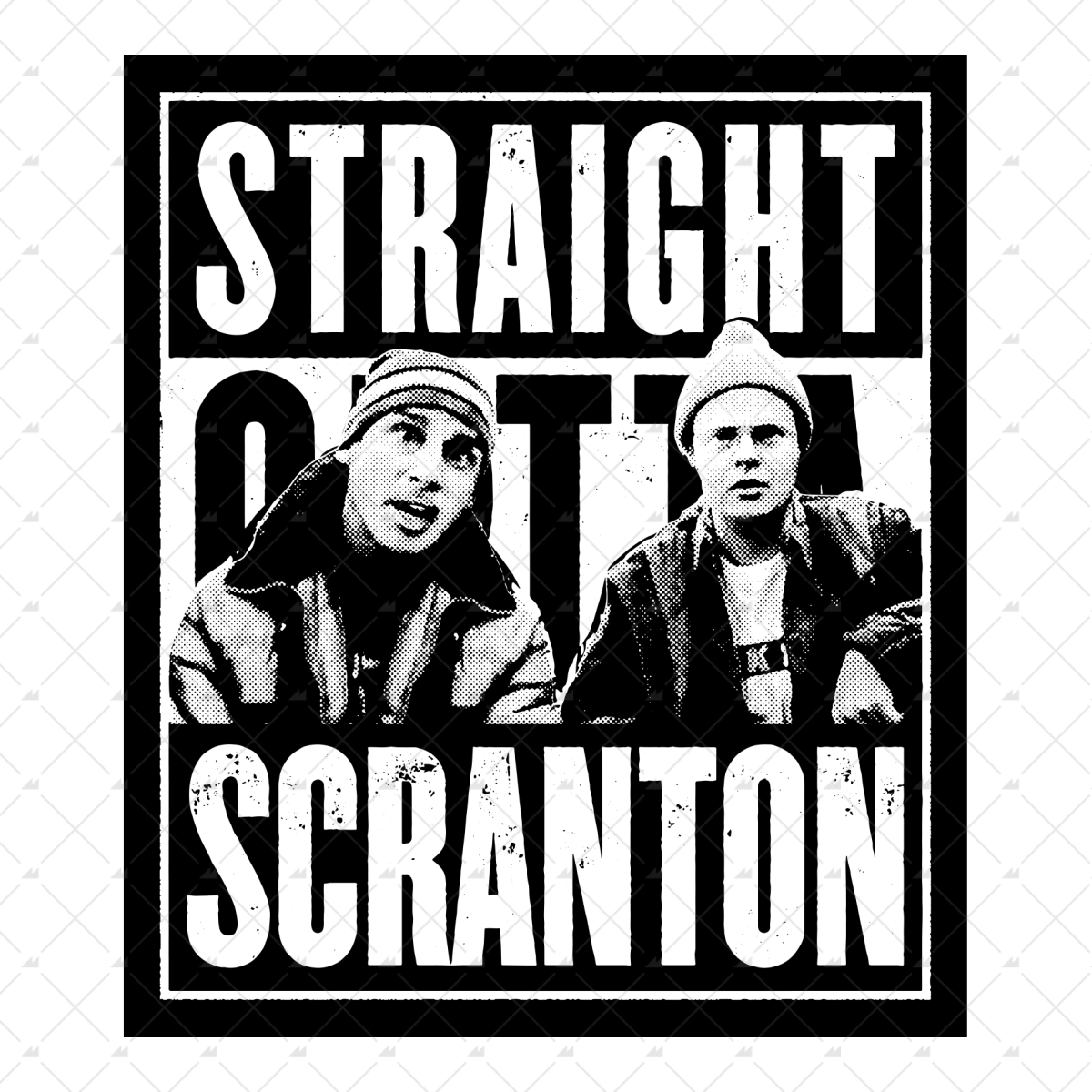 Straight Outta Scranton - Sticker