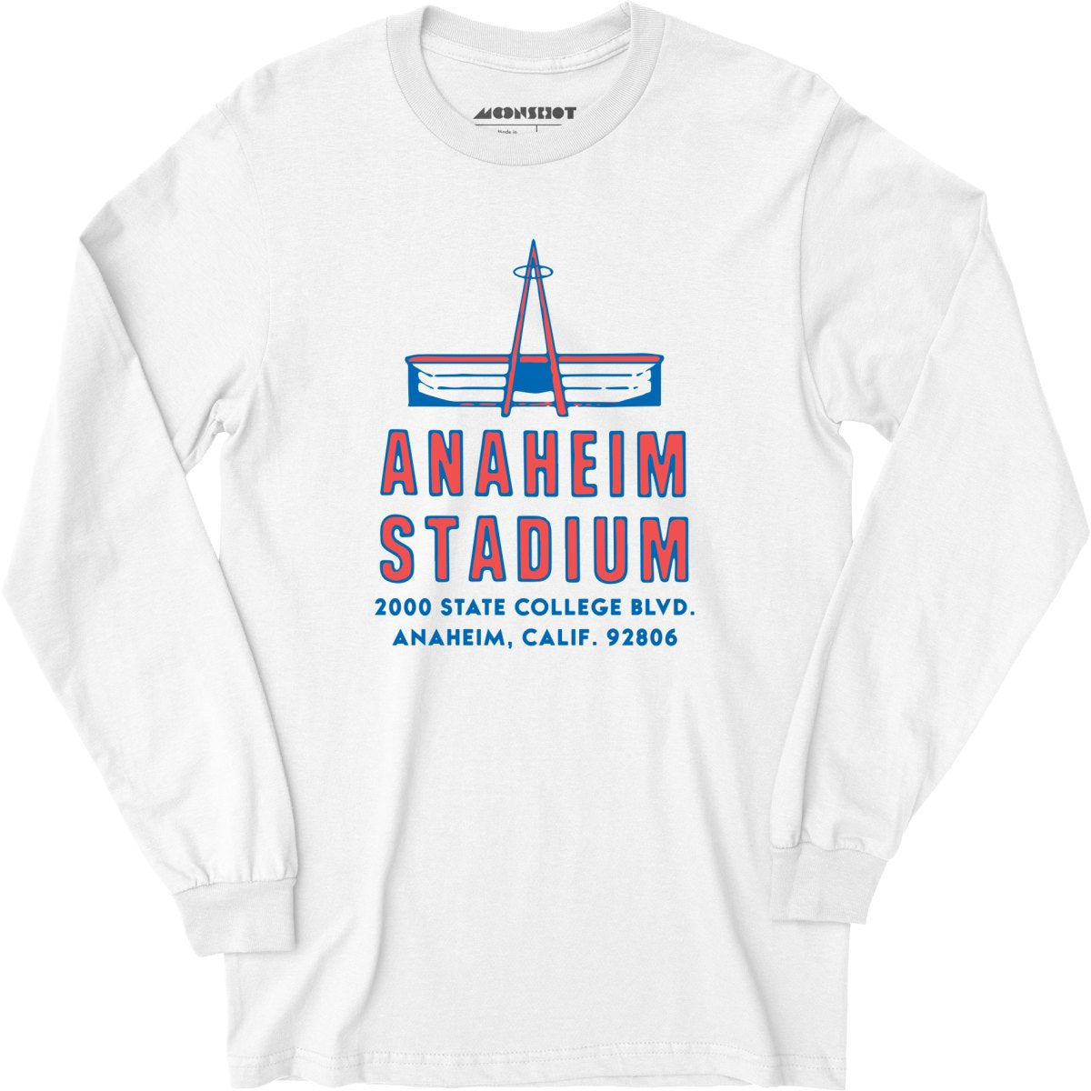 Anaheim Stadium Retro - Long Sleeve T-Shirt
