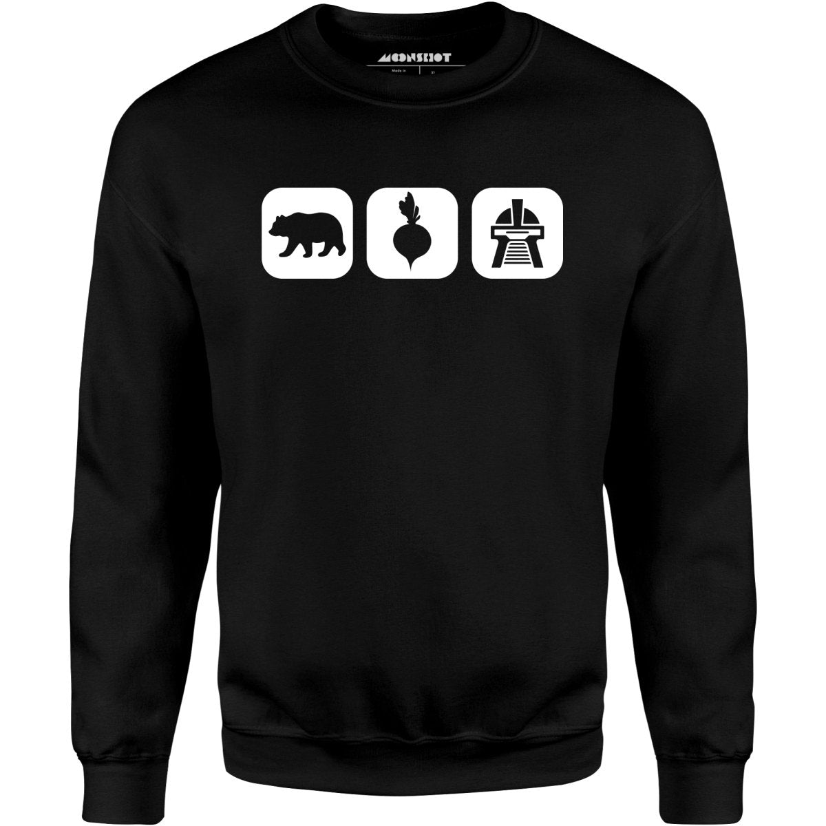 Bears Beets Battlestar Galactica v2 Unisex Sweatshirt m00nshot