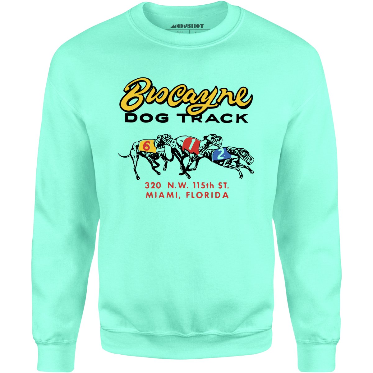 Biscayne Dog Track Vintage Miami, FL Unisex Sweatshirt m00nshot