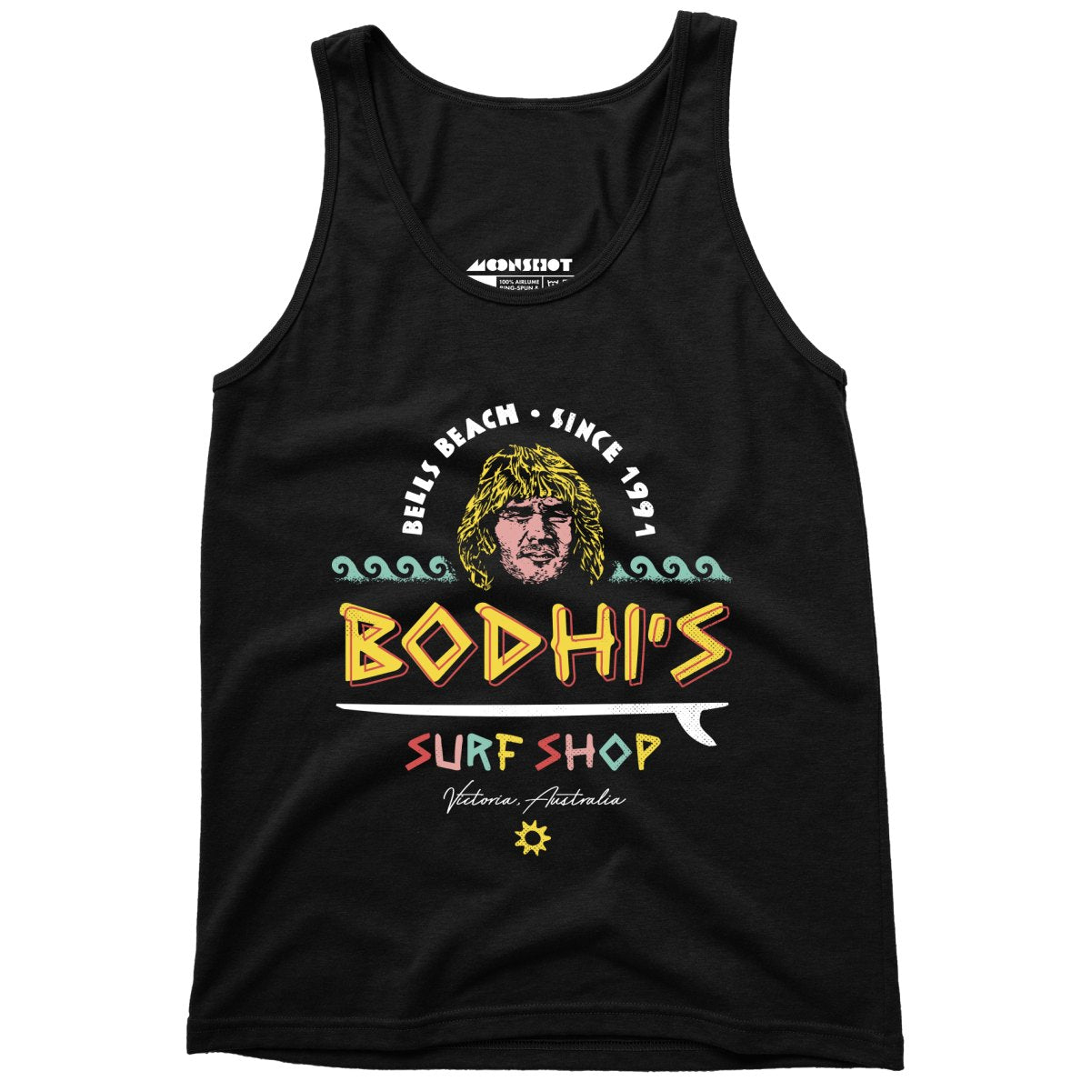 Bodhi s Surf Shop Unisex Tank Top m00nshot