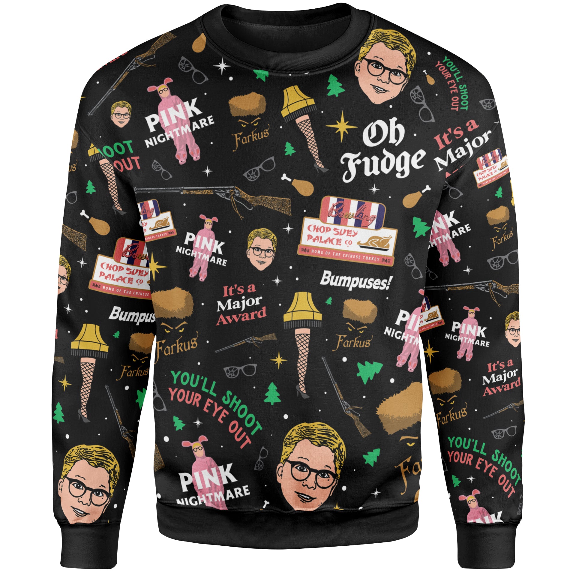 Christmas Story Sweater - All Over Sweatshirt