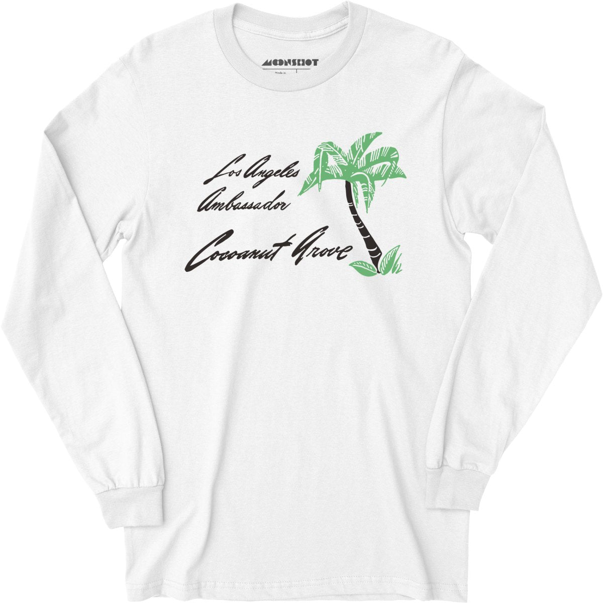 Cocoanut Grove - Los Angeles, CA - Vintage Tiki Bar - Long Sleeve T-Shirt