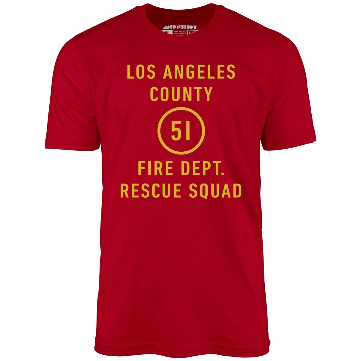 Emergency - Los Angeles County Fire Dept. Squad 51 - Unisex T-Shirt