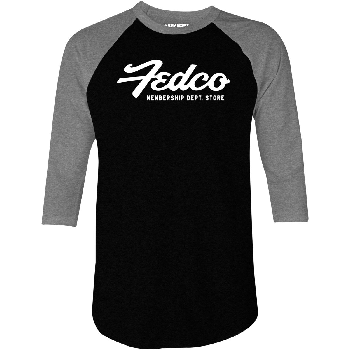 Fedco - Vintage Department Store - 3/4 Sleeve Raglan T-Shirt