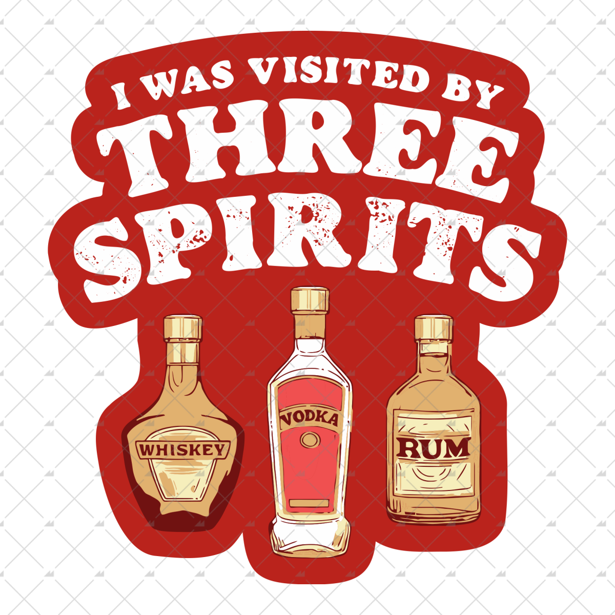 I Was Visited By Three Spirits - Sticker