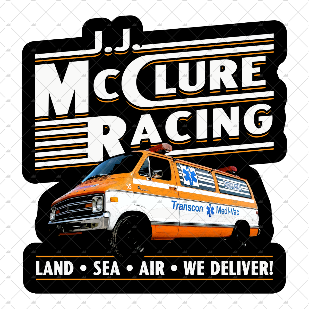 J.J. McClure Racing - Sticker