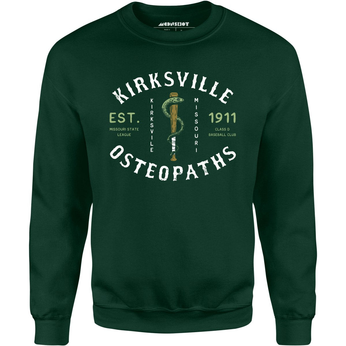 Kirksville Osteopaths - Missouri - Vintage Defunct Baseball