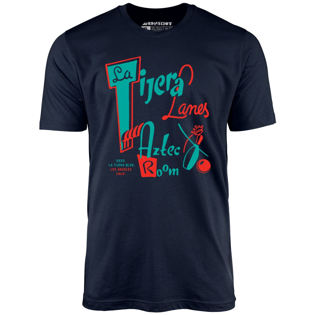 La Tijera Lanes - Los Angeles, CA - Vintage Bowling Alley - Unisex T-Shirt  – m00nshot
