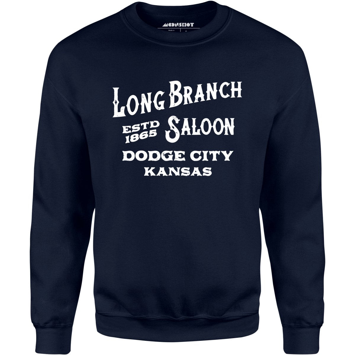 Long Branch Saloon Gunsmoke - Unisex Sweatshirt – m00nshot